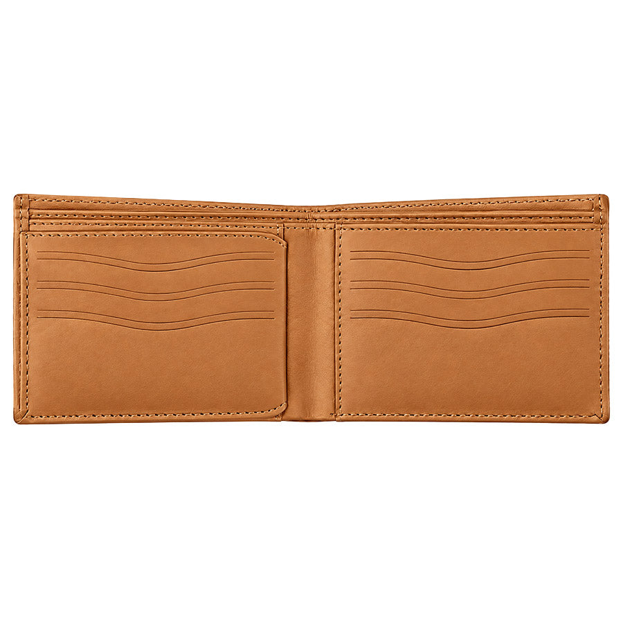 Heritage Personalized Leather Bifold Wallet