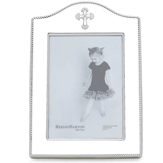 Abbey Cross Silverplate Frame