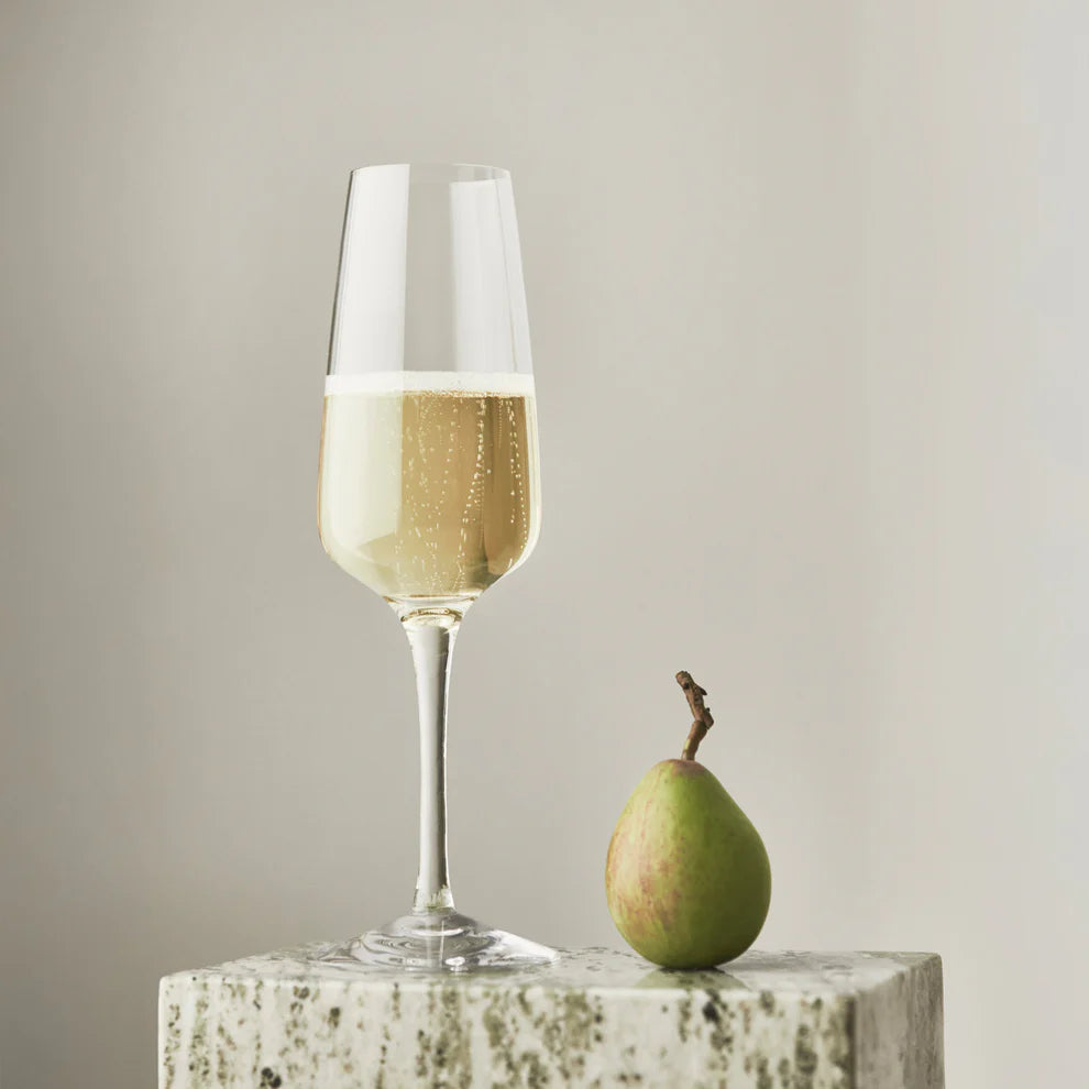Orrefors Pulse Champagne Flutes