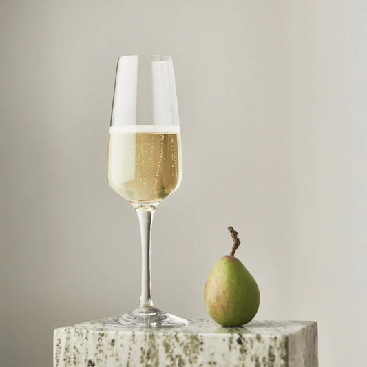 Orrefors Pulse Champagne Flutes