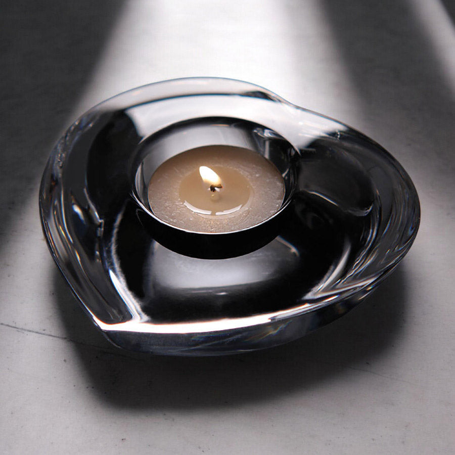 Orrefors Amour Heart Votive