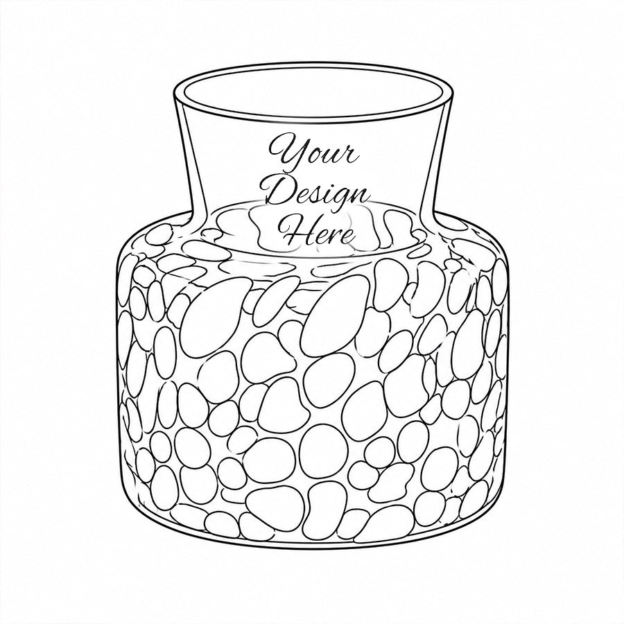 Orrefors Meadow Vase Fall