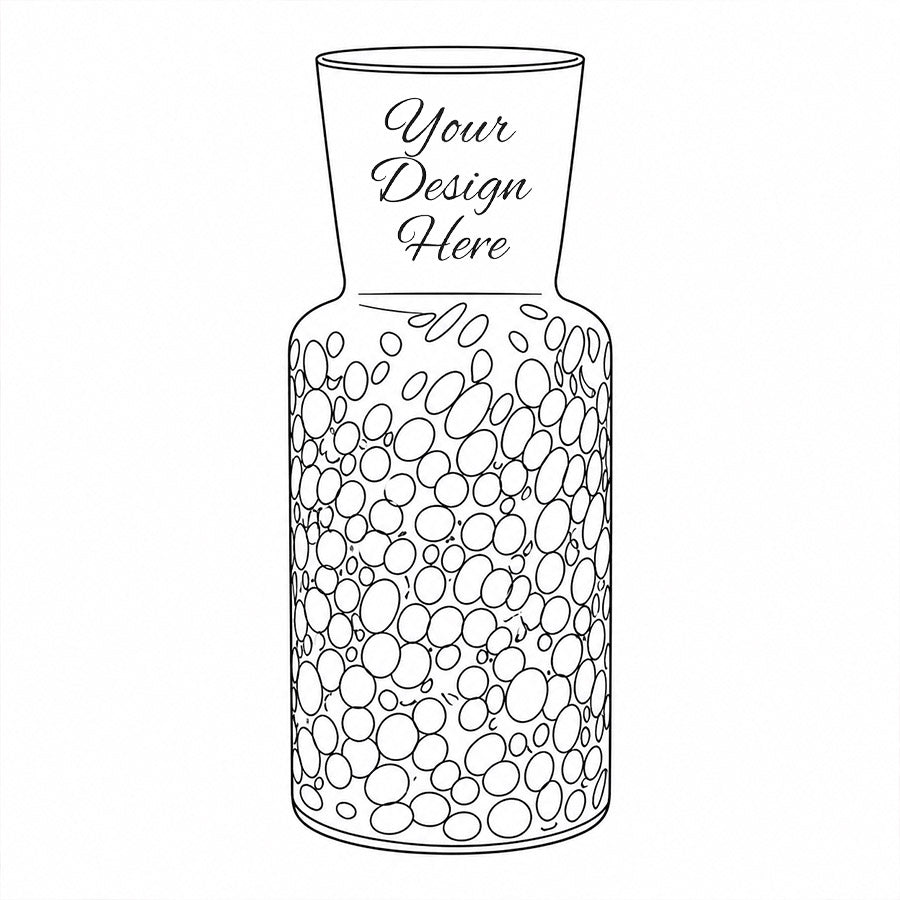 Orrefors Meadow Vase Fall