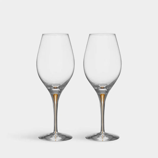 Orrefors Intermezzo Balance Wine Glasses