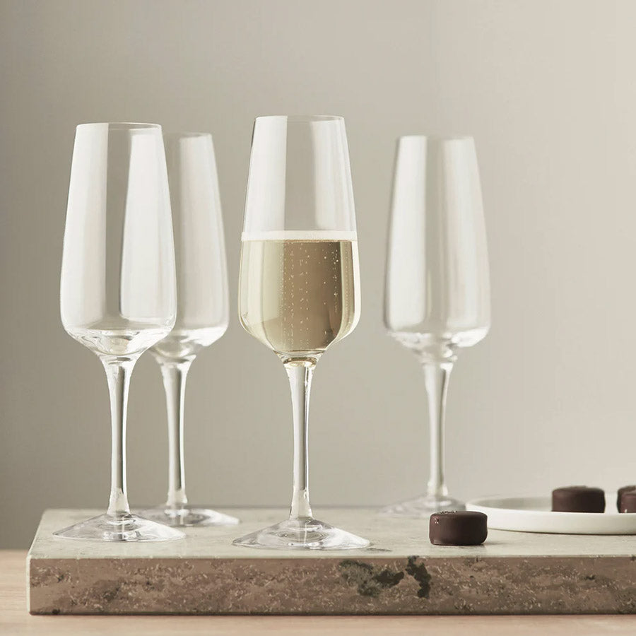 Pulse Champagne Flutes