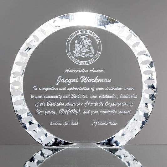 Crystal Wreath Award